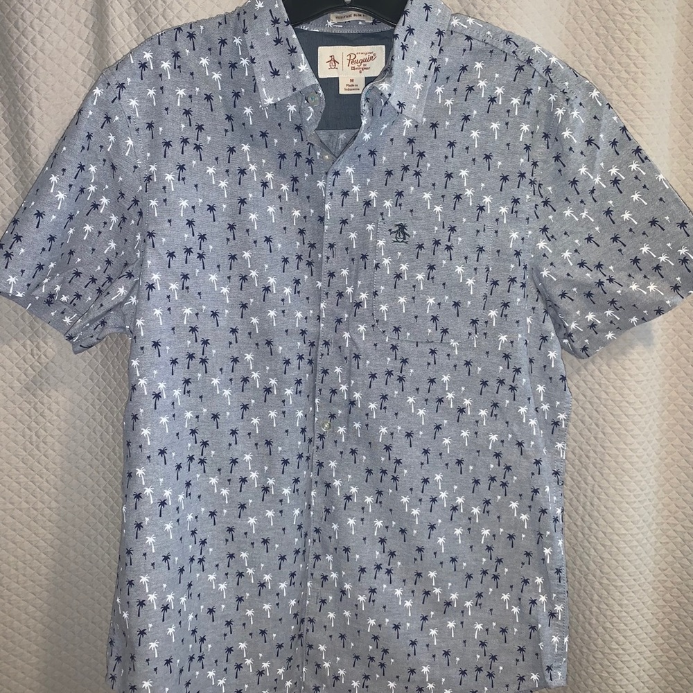 Penguin Short Sleeve Button Down
